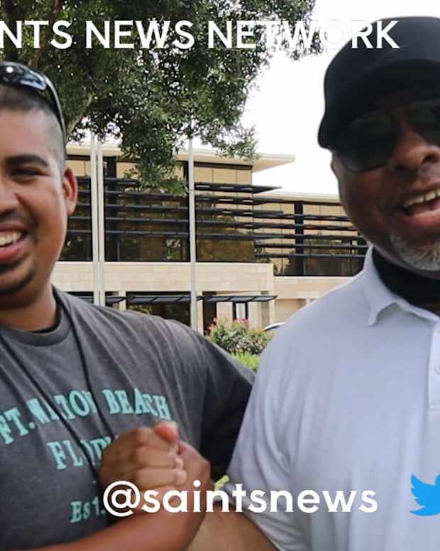Day 2 at Saints Training Camp with John Hendrix and Kyle T Mosley